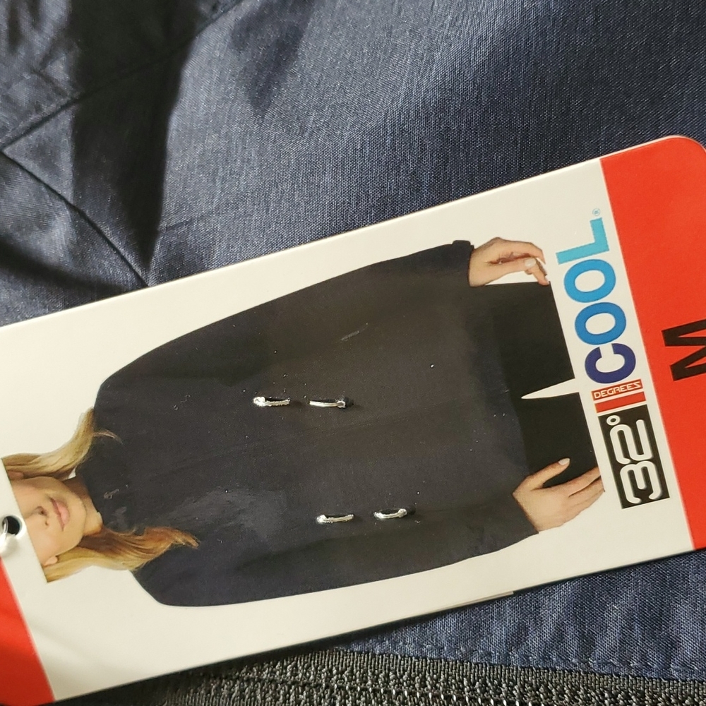 🆕️ 32 DEGREES LADIES NAVY ANORAK JACKET - Picture 4 of 10